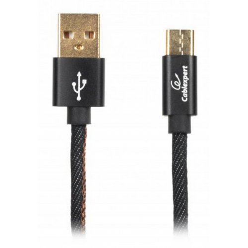 Cablexpert USB 2.0 to USB Type-C 1m Premium Denim Charge/Sync (CCPB-C-USB-04BK) Black
Cablexpert USB 2.0 to USB Type-C 1m Premium Denim Charge/Sync (CCPB-C-USB-04BK) Black