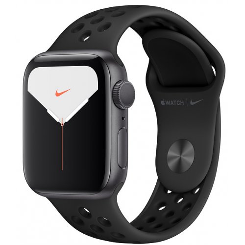 Apple Watch Series 5 GPS Nike 40mm Aluminium Case with Anthracite/Black Nike Sport Band (MX3T2) Space Grey
Apple Watch Series 5 GPS Nike 40mm Aluminium Case with Anthracite/Black Nike Sport Band (MX3T2) Space Grey
