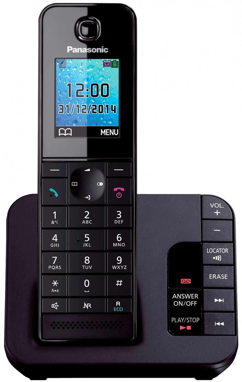 Panasonic Kx Tgh Uab Black