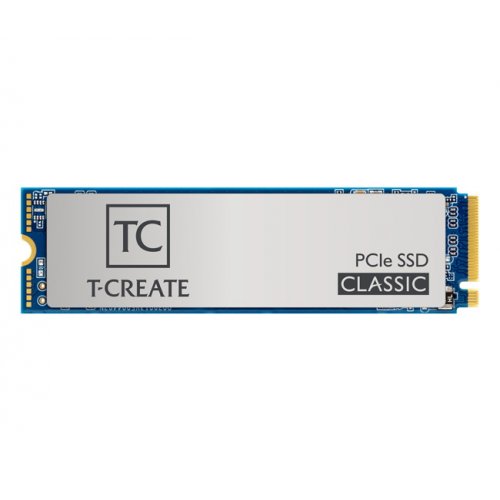 Team T-Create Classic 3D NAND TLC 1TB M.2 (2280 PCI-E) NVMe x4 (TM8FPE001T0C611) Silver
Team T-Create Classic 3D NAND TLC 1TB M.2 (2280 PCI-E) NVMe x4 (TM8FPE001T0C611) Silver