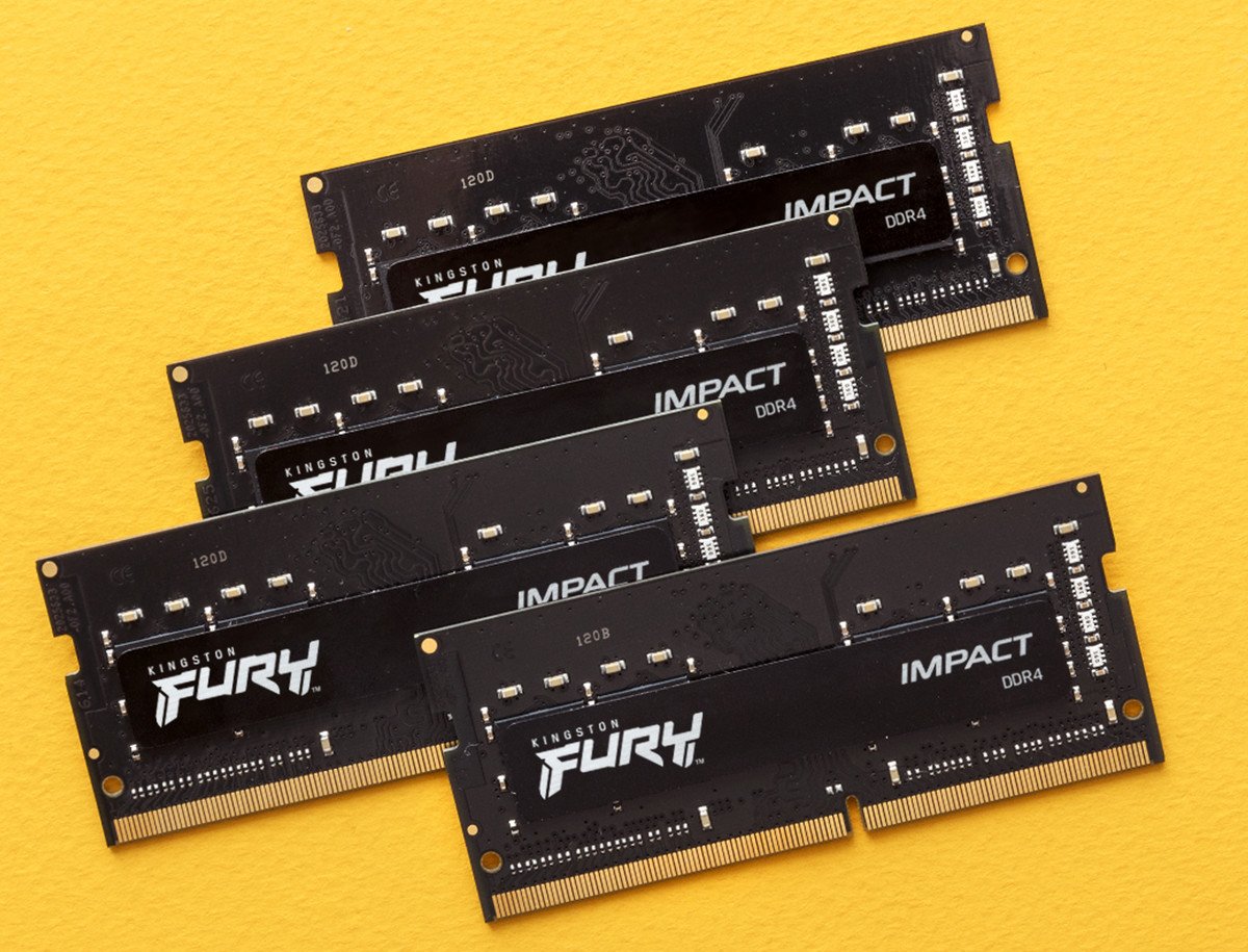 Kingston Sodimm Ddr Gb X Gb Mhz Fury Impact Black