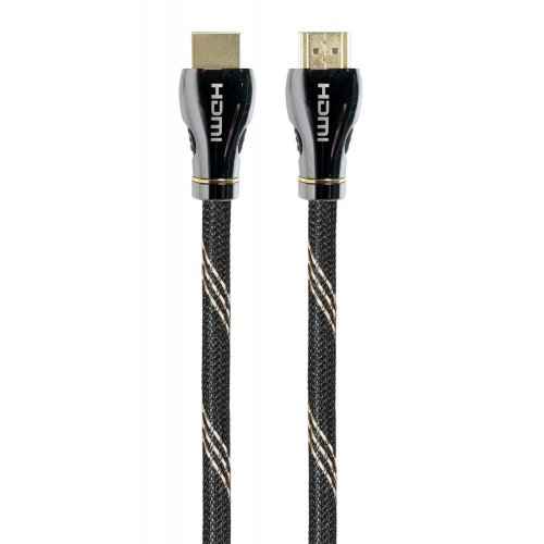 Кабель Cablexpert HDMI-HDMI with ethernet 2m 8K Premium Series (CCBP-HDMI8K-2M) Black
Кабель Cablexpert HDMI-HDMI with ethernet 2m 8K Premium Series (CCBP-HDMI8K-2M) Black