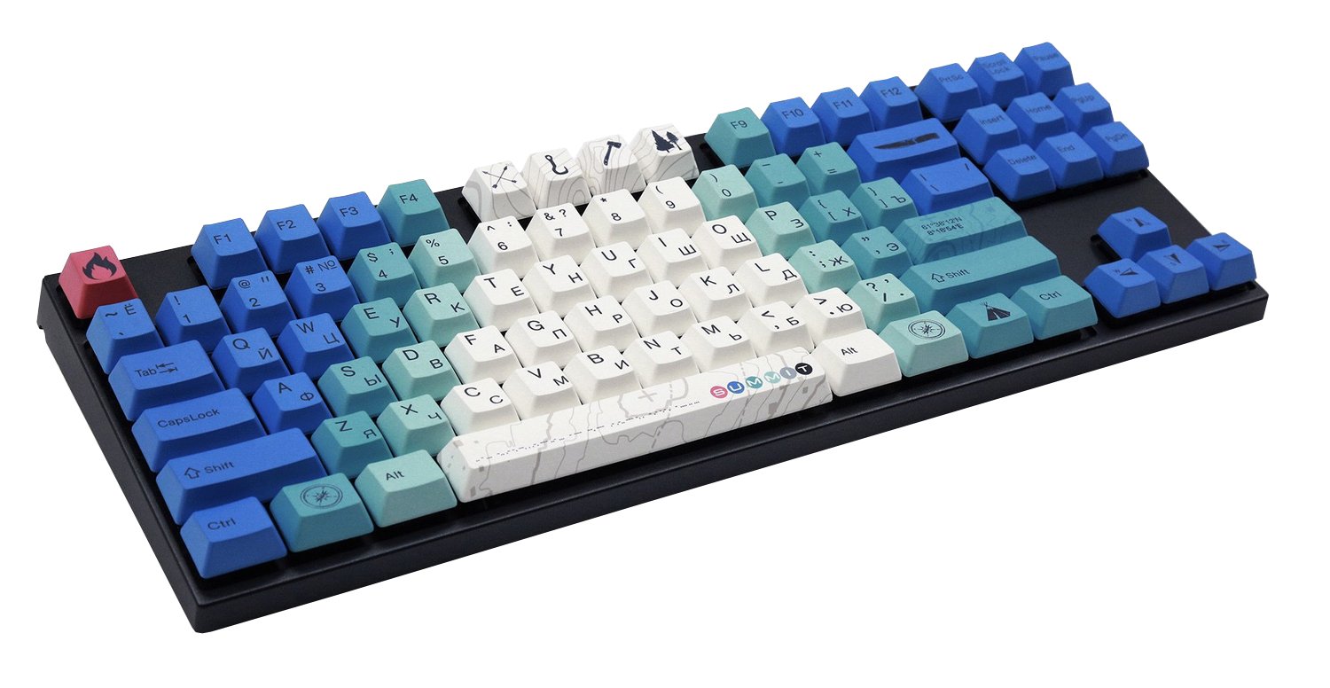 Клавіатура Varmilo VEA87 Summit R2 Cherry Mx Blue A23A022A1A1A06A007