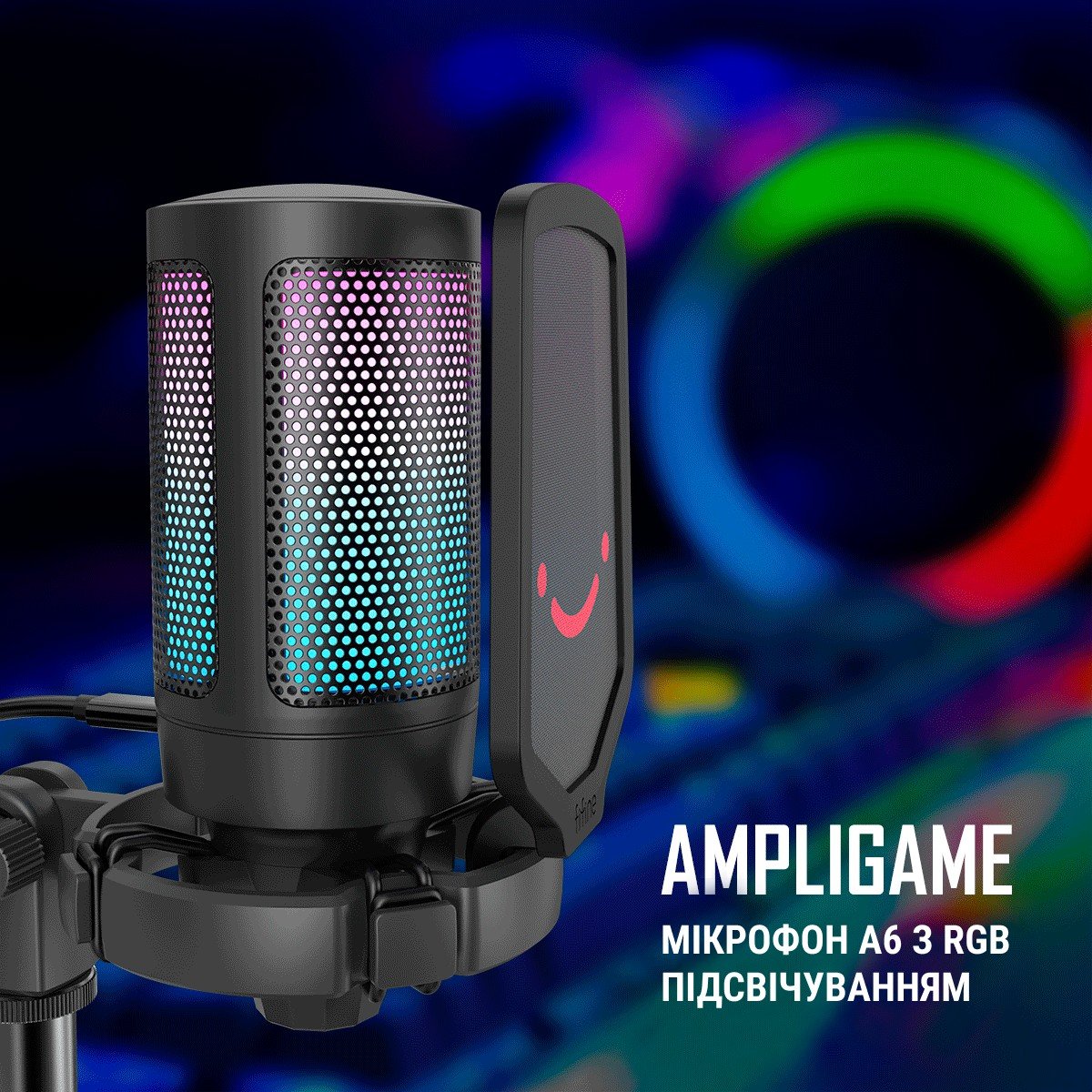 Fifine Ampligame A Rgb A Black Fifine Ampligame A