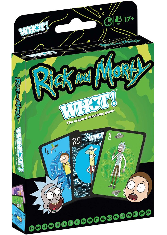 Winning Moves Rick And Morty Whot Board Game