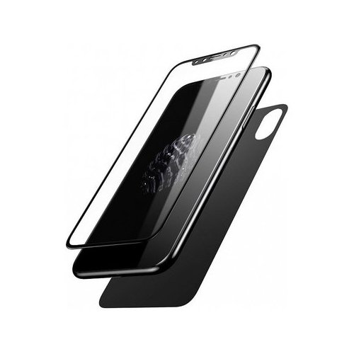 Baseus for Apple iPhone X Baseus Glass Film Set (Front film+Back film) (SGAPIPHX-TZ01) Black
Baseus for Apple iPhone X Baseus Glass Film Set (Front film+Back film) (SGAPIPHX-TZ01) Black