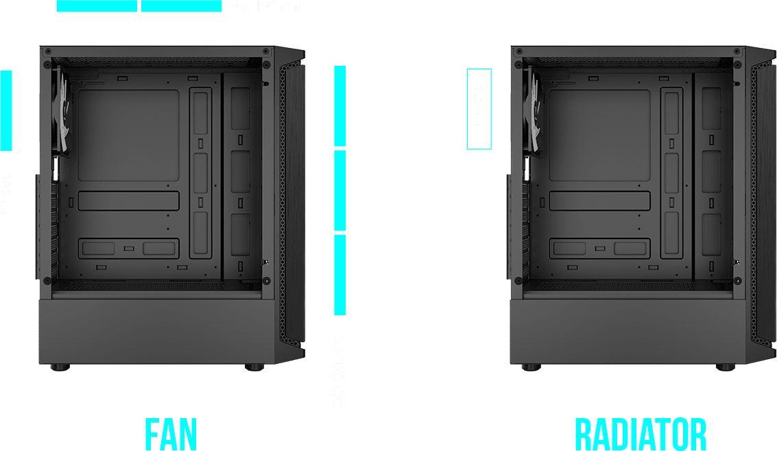 Корпус для ПК, GAMDIAS AURA GC8 Mid-Tower PC Case