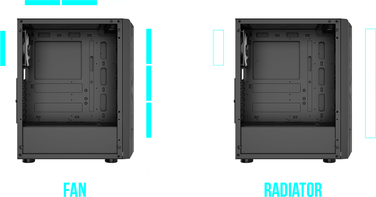 Корпус для ПК, GAMDIAS AURA GC6 Mid-Tower PC Case