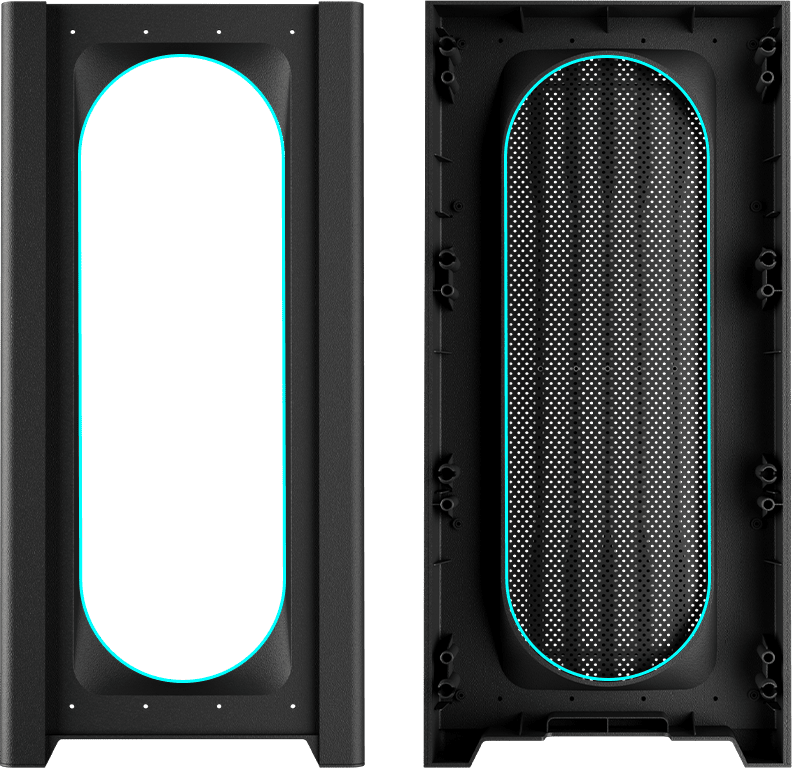 Корпус для ПК, Корпус для ПК, GAMDIAS ATHENA P3 Mid-Tower PC Case