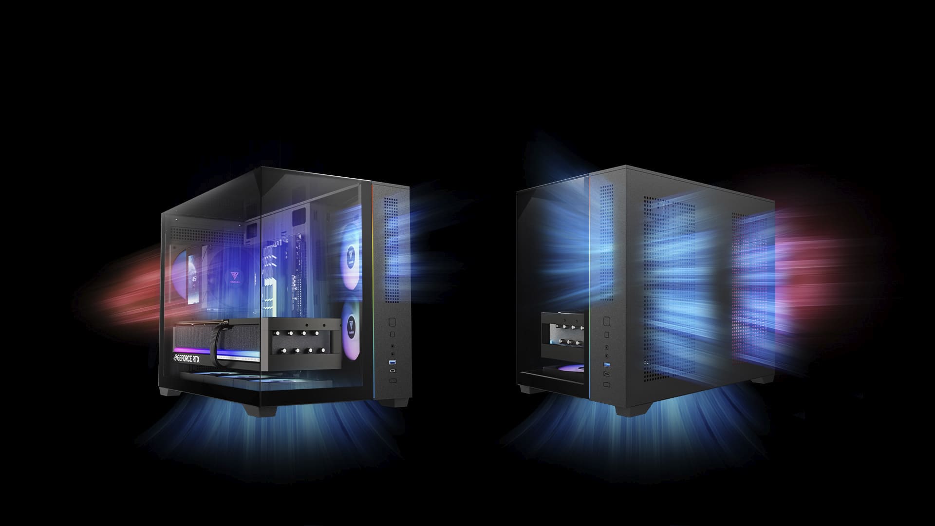 Корпус для ПК, GAMDIAS NESO P1 PRO WW Mid-Tower PC Case