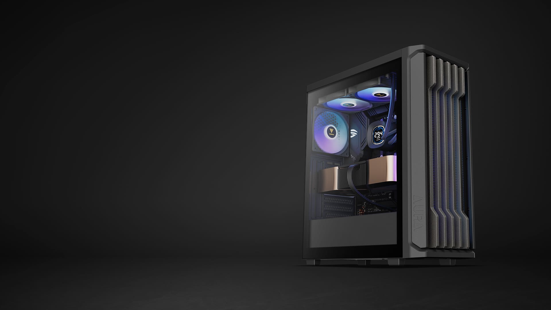 Корпус для ПК, GAMDIAS AURA GC11 ARGB Mid-Tower PC Case