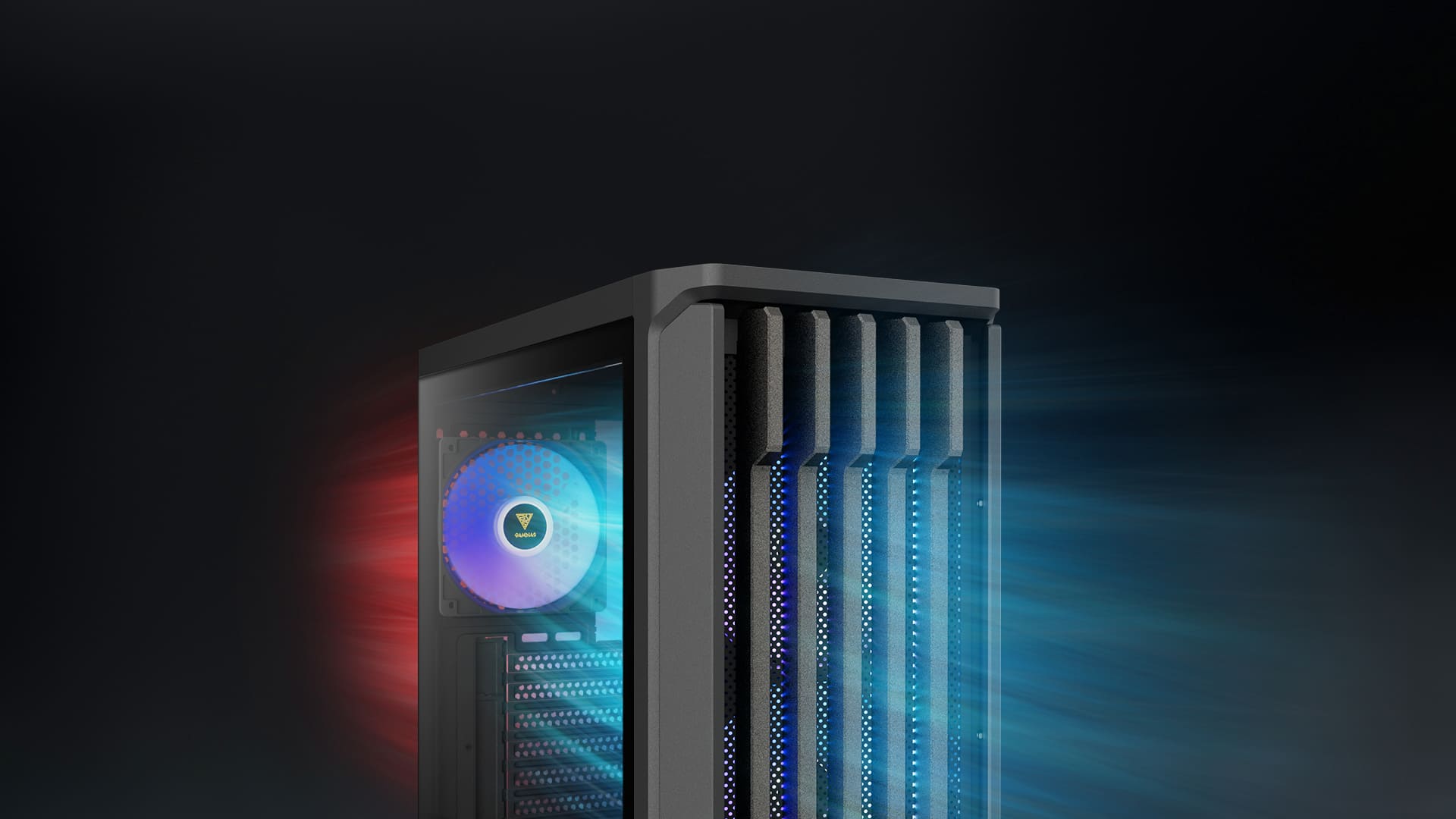 Корпус для ПК, GAMDIAS AURA GC11 ARGB Mid-Tower PC Case