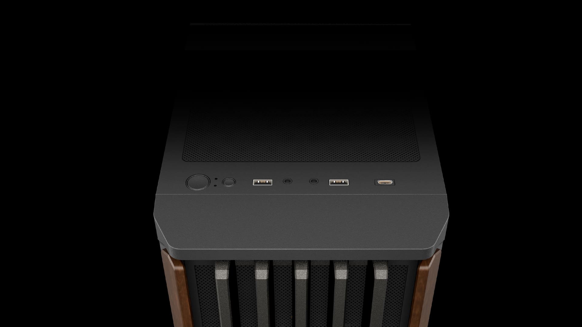 Корпус для ПК, GAMDIAS AURA GC11 WOOD Mid-Tower PC Case