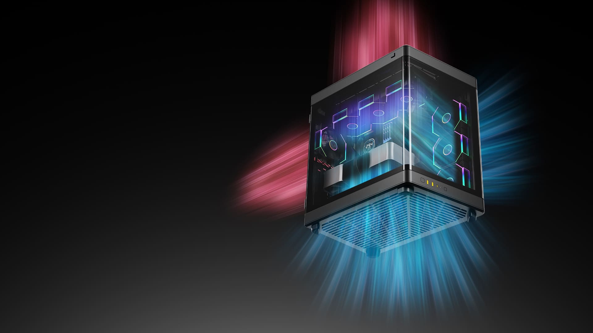 Корпус для ПК, GAMDIAS NESO P1 PRO B Mid-Tower PC Case