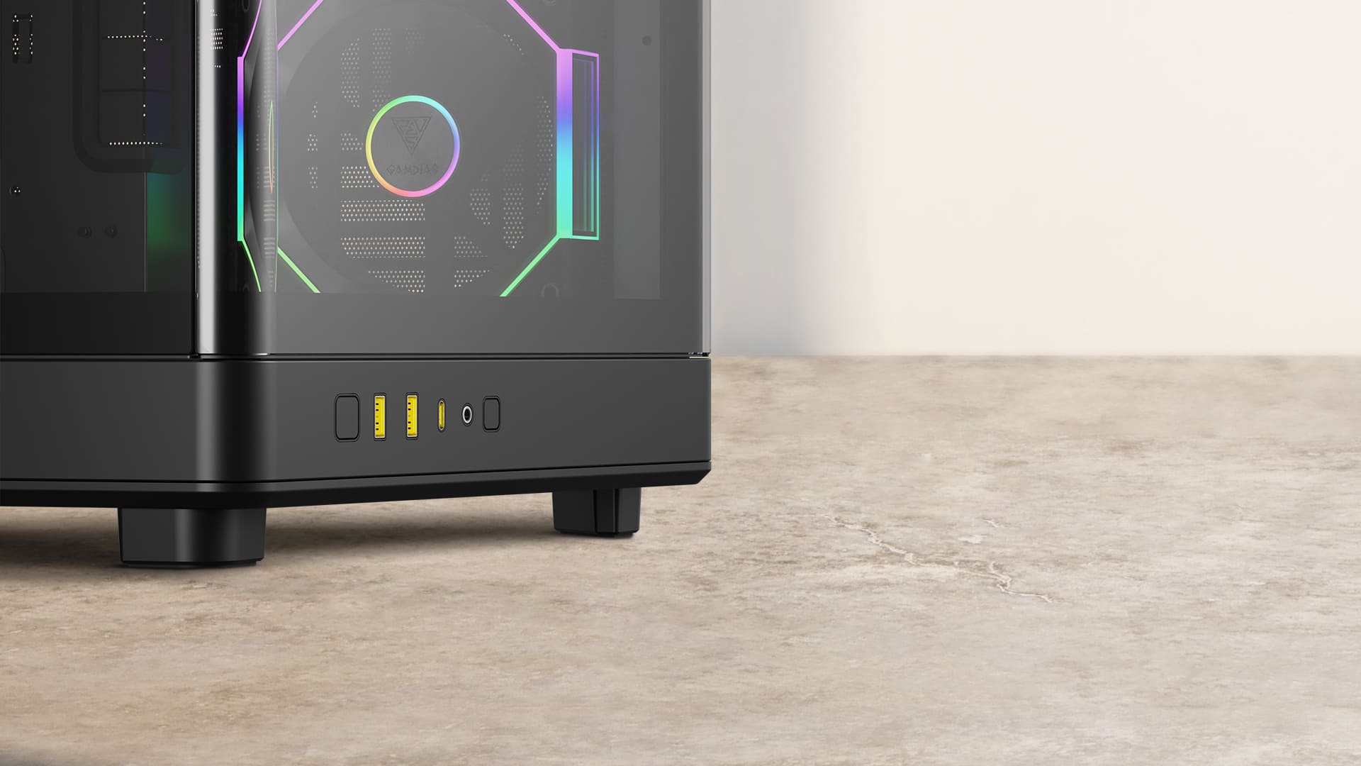 Корпус для ПК, GAMDIAS NESO P1 PRO B Mid-Tower PC Case