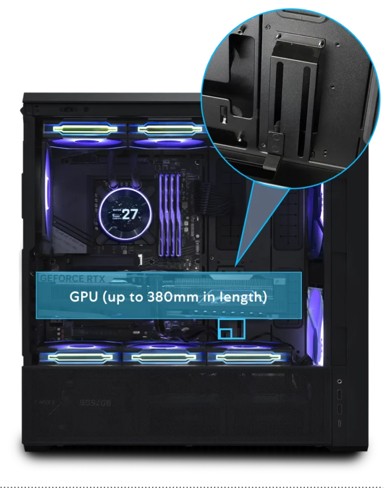 Виняткова сумісність з великими відеокартами