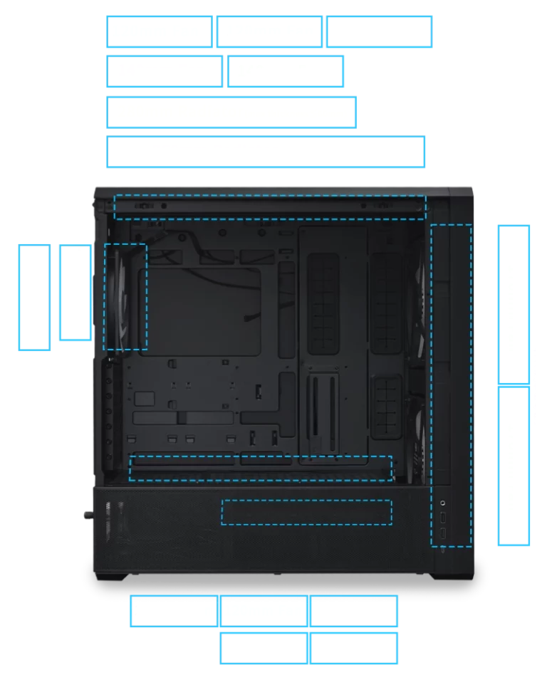 Комплексна підтримка вентиляторів і радіаторів