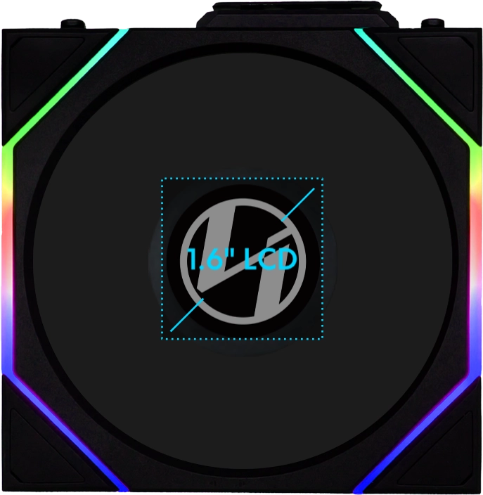 LCD екран UNI FAN TL Wireless