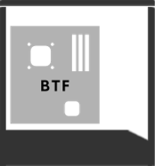 Підтримка материнських плат із заднім підключенням (Back-Connect)