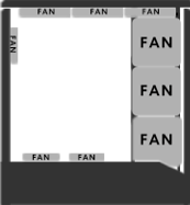 Підтримка до 9 вентиляторів