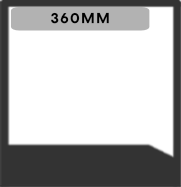 Підтримка встановлення радіатора до 360 мм