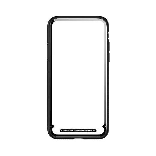 

Baseus для Apple Iphone X See-through glass protective case (WIAPIPHX-YS01) Black