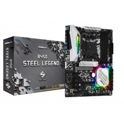 Материнська плата AsRock B450 Steel Legend (sAM4, AMD B450)