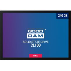 SSD-диск GoodRAM CL100 Gen.2 TLC 240GB 2.5'' (SSDPR-CL100-240-G2)