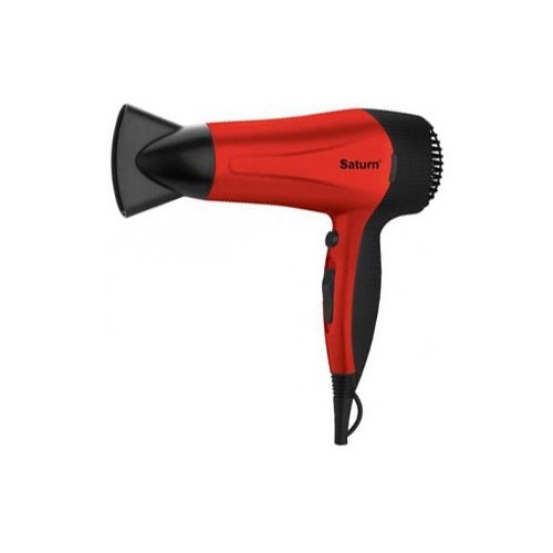 Купити Фен Saturn ST-HC7211 Red - ціна в Києві, Львові, Вінниці, Хмельницькому, Франківську, Україні | інтернет-магазин TELEMART.UA фото