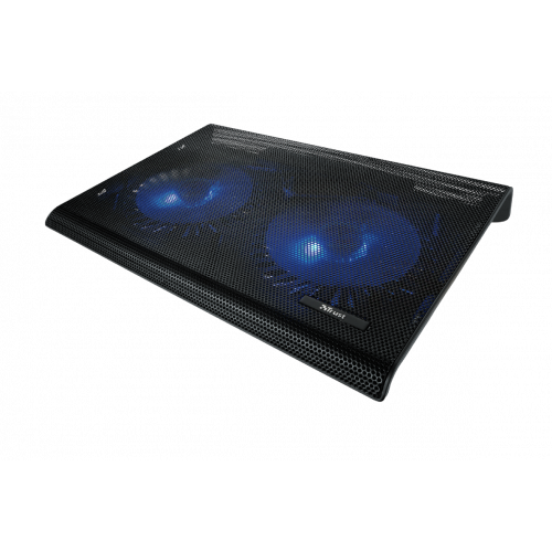 Купить Подставка для ноутбука TRUST Azul Laptop Cooling Stand with dual fans (20104) Black - цена в Харькове, Киеве, Днепре, Одессе
в интернет-магазине Telemart фото