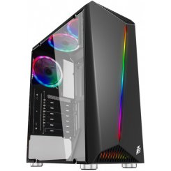 Корпус 1stPlayer Rainbow-R3-G2 RGB без БЖ Black