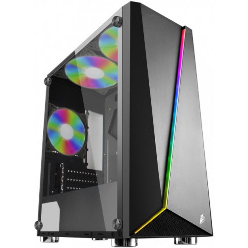 Продати Корпус 1stPlayer Rainbow-R7-G2 RGB LED без БЖ Black за Trade-In у інтернет-магазині Телемарт - Київ, Дніпро, Україна фото