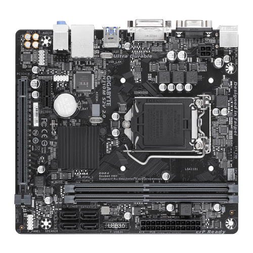Photo Motherboard Gigabyte H310M S2V 2.0 (s1151-V2, Intel H310)