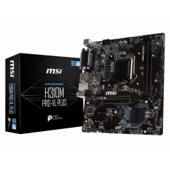 Материнська плата MSI H310M PRO-VL PLUS (s1151-V2, Intel H310)