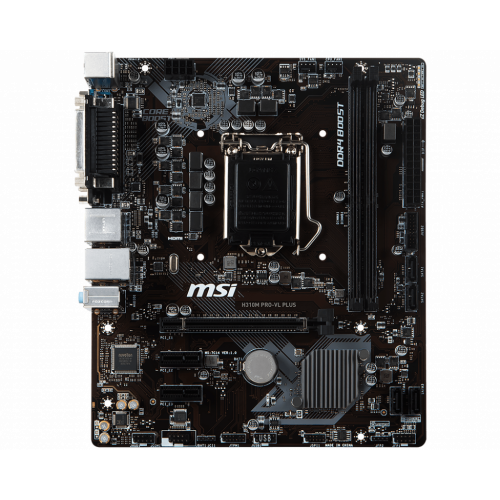 Продать Материнская плата MSI H310M PRO-VL PLUS (s1151-V2, Intel H310) по Trade-In интернет-магазине Телемарт - Киев, Днепр, Украина фото