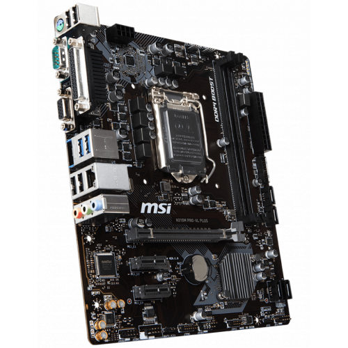 Продать Материнская плата MSI H310M PRO-VL PLUS (s1151-V2, Intel H310) по Trade-In интернет-магазине Телемарт - Киев, Днепр, Украина фото