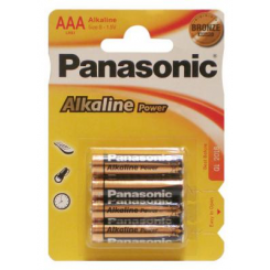Батарейки Panasonic AAA (LR03) Alkaline Power 1 шт. (LR03REB/4BPR)