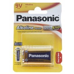 Батарейки Panasonic Krona (6LR61) Alkaline Power 1 шт. (6LR61REB/1BP)