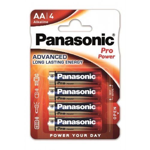 

Panasonic AA (LR06) Pro Power Alkaline 4 шт. (LR6XEG/4BP)