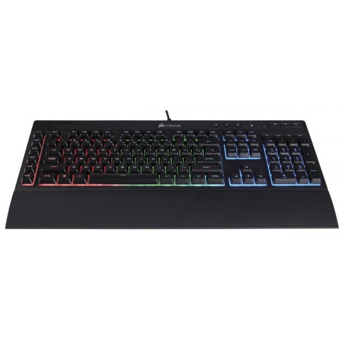 Photo Keyboard Corsair K55 RGB Gaming Rubber Dome (CH-9206015-RU) Black