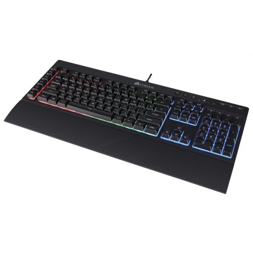 Photo Keyboard Corsair K55 RGB Gaming Rubber Dome (CH-9206015-RU) Black