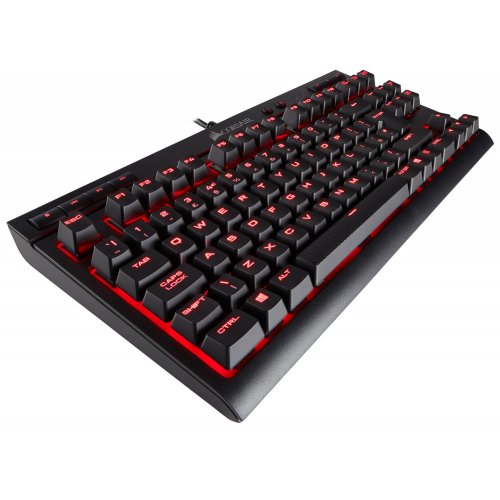 Photo Keyboard Corsair K63 Compact Mechanical Cherry MX Red (CH-9115020) Black