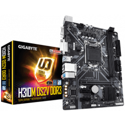 Материнська плата Gigabyte H310M DS2V DDR3 (s1151-V2, Intel H310)