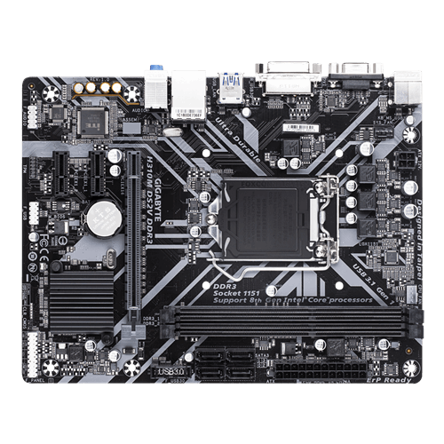 Продать Материнская плата Gigabyte H310M DS2V DDR3 (s1151-V2, Intel H310) по Trade-In интернет-магазине Телемарт - Киев, Днепр, Украина фото