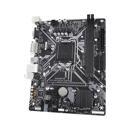 Продать Материнская плата Gigabyte H310M DS2V DDR3 (s1151-V2, Intel H310) по Trade-In интернет-магазине Телемарт - Киев, Днепр, Украина фото