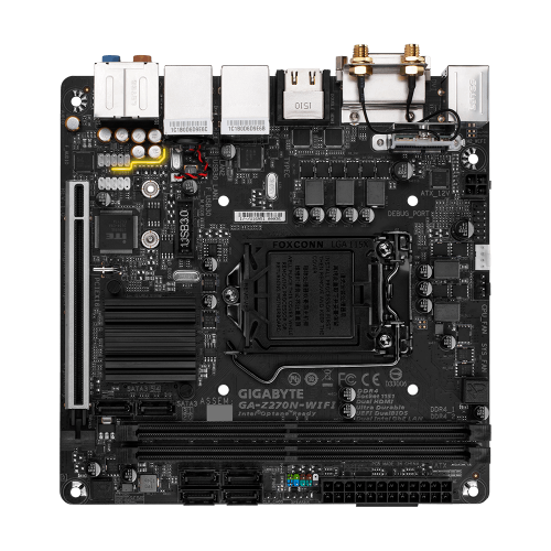 Продати Материнська плата Gigabyte GA-Z270N-WIFI (s1151, Intel Z270) за Trade-In у інтернет-магазині Телемарт - Київ, Дніпро, Україна фото