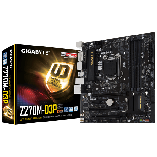 Продати Материнська плата Gigabyte GA-Z270M-D3P (s1151, Intel Z270) за Trade-In у інтернет-магазині Телемарт - Київ, Дніпро, Україна фото