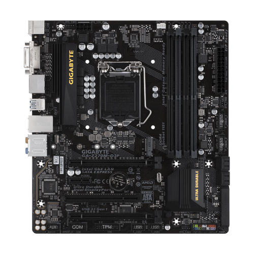 Продати Материнська плата Gigabyte GA-Z270M-D3P (s1151, Intel Z270) за Trade-In у інтернет-магазині Телемарт - Київ, Дніпро, Україна фото