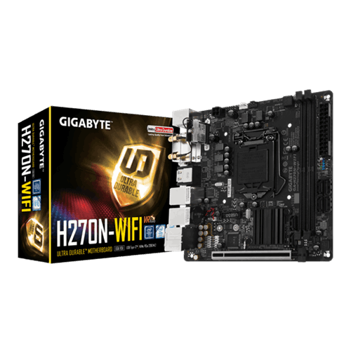 Продати Материнська плата Gigabyte GA-H270N-WIFI (s1151, Intel H270) за Trade-In у інтернет-магазині Телемарт - Київ, Дніпро, Україна фото