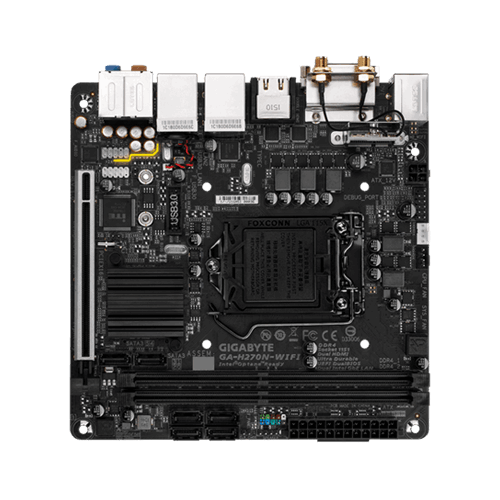 Продати Материнська плата Gigabyte GA-H270N-WIFI (s1151, Intel H270) за Trade-In у інтернет-магазині Телемарт - Київ, Дніпро, Україна фото